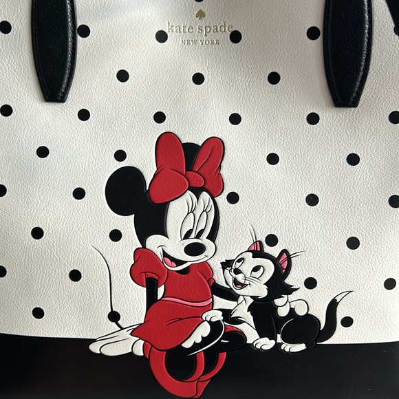 Disney x Kate Spade Minnie Tote NWT - Picture 4 of 10
